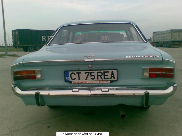 Opel Rekord c 1968 - AM ajuns cu bine acasa! ;) ;) ;) am avut o zi - Prezentare masini