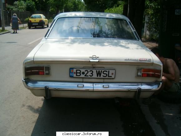 Opel Rekord c 1968 - montate corect, inversate stnga cu dreapta - Prezentare masini
