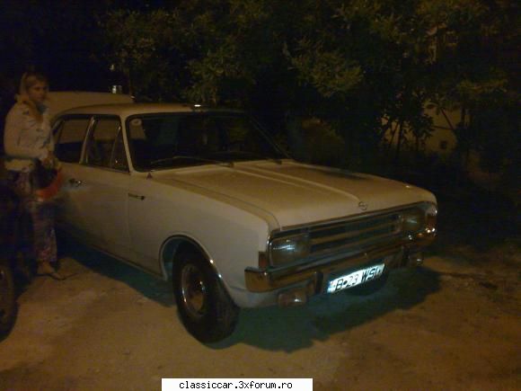 Opel Rekord c 1968 - sa inserat repede dupa ce a venit ea la mare! - Prezentare masini