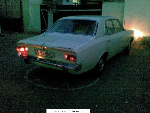 Opel Rekord c 1968 - functioneaza foarte bine dupa un drum lung de 250 - Prezentare masini
