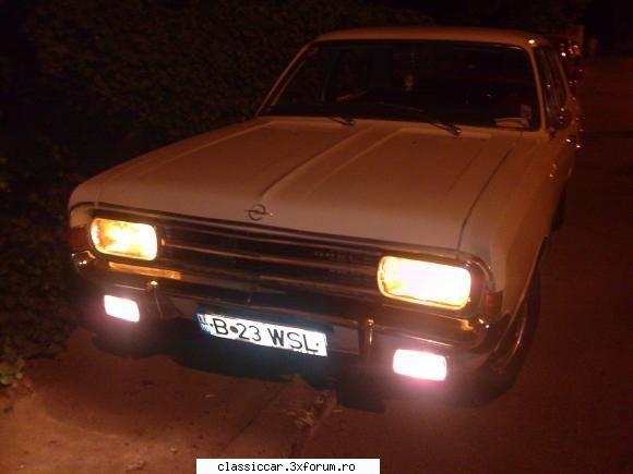Opel Rekord c 1968 - blondina da era cam stata cum zici tu dar ai - Prezentare masini