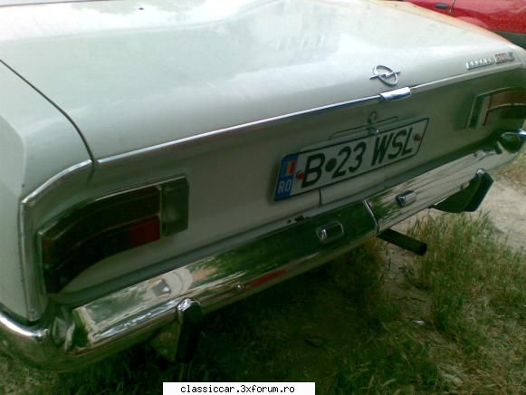 Opel Rekord c 1968 - rekordul alb azi a trecut si de R.A.R si a plecat - Prezentare masini