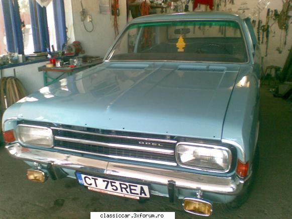 Opel Rekord c 1968 - "bestia bleu" e aproape gata!asteapta - Prezentare masini