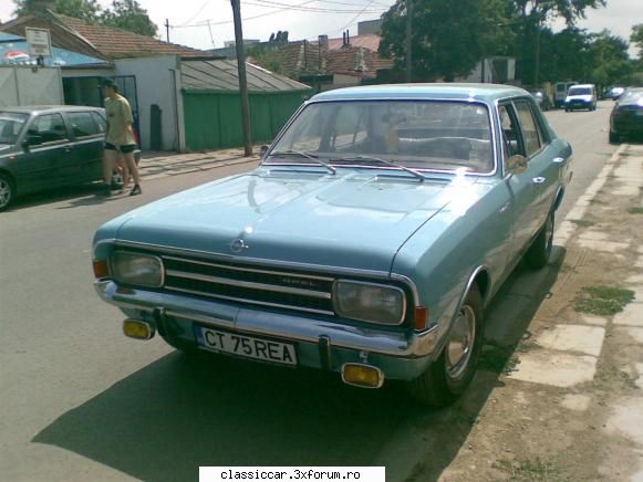 Opel Rekord c 1968 - sper ca toata lumea sa fie multumita de noua fata - Prezentare masini
