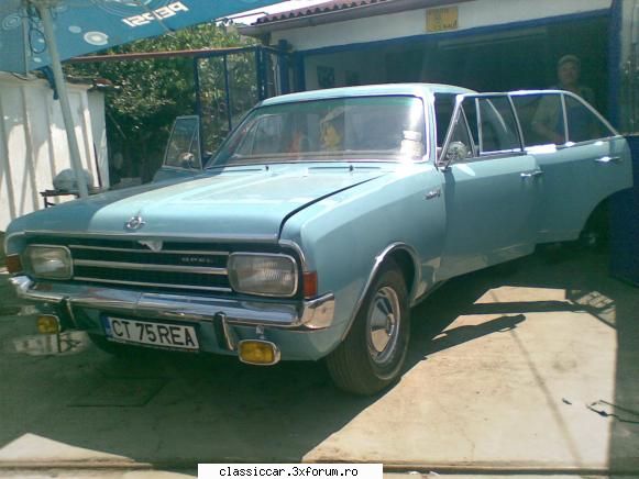 Opel Rekord c 1968 - alba o vom baga la lucru peste 2 _3 ani acum sunt - Prezentare masini