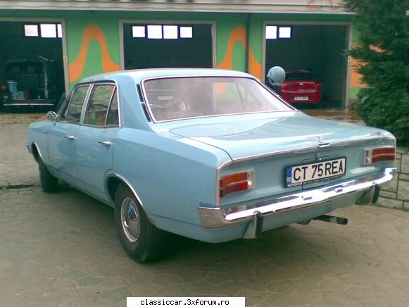 Opel Rekord c 1968 - "bestia bleu " a trecut azi si pe la spalatorie ! - Prezentare masini