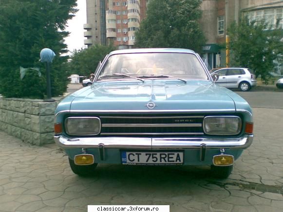 Opel Rekord c 1968 - botul masinii (bestia bleu)a iesit bine aranjat - Prezentare masini