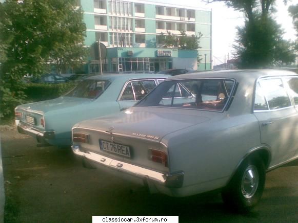 Opel Rekord c 1968 - SI doua masinii adevarate care astazi au avut in - Prezentare masini