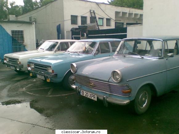 Opel Rekord c 1968 - reuniune de clan - Prezentare masini