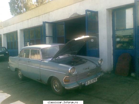 Opel Rekord c 1968 - prima statie la mecanic" pentru revizuirea - Prezentare masini