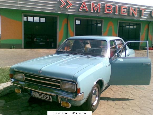 Opel Rekord c 1968 - cred ca dupa prima baita arata destul de bine! - Prezentare masini