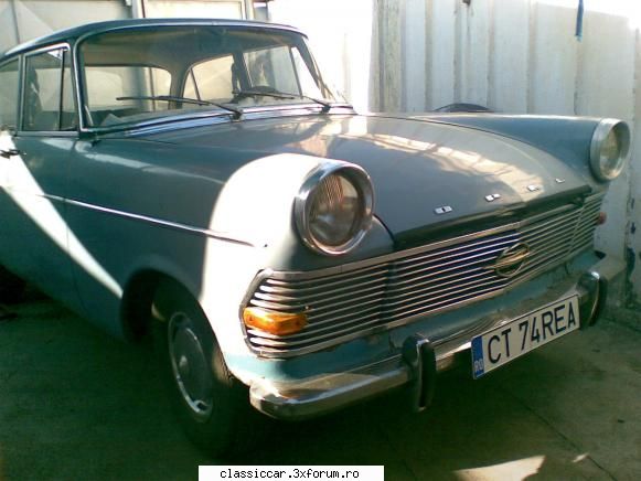 Opel Rekord c 1968 - "matusica bleu " a fost astazi primita in " - Prezentare masini