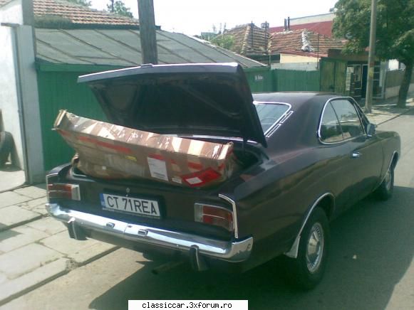 Opel Rekord c 1968 - nepotica a transportato pina la tinichigiu - Prezentare masini