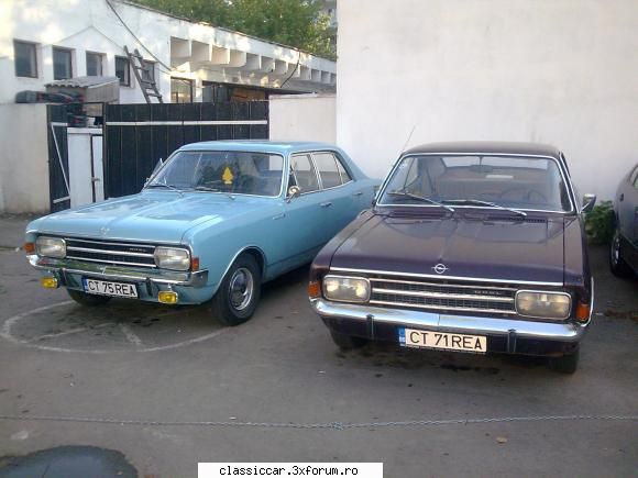 Opel Rekord c 1968 - "bestia bleu "inpreuna cu " bestia visinie" sunt - Prezentare masini
