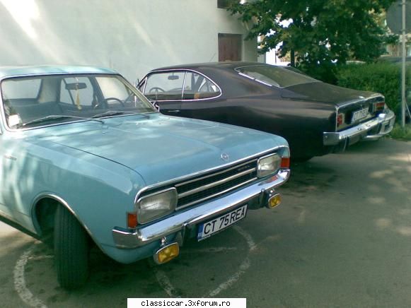 Opel Rekord c 1968 - si din nou inpreuna " bestia bleu " cu "nepotica - Prezentare masini