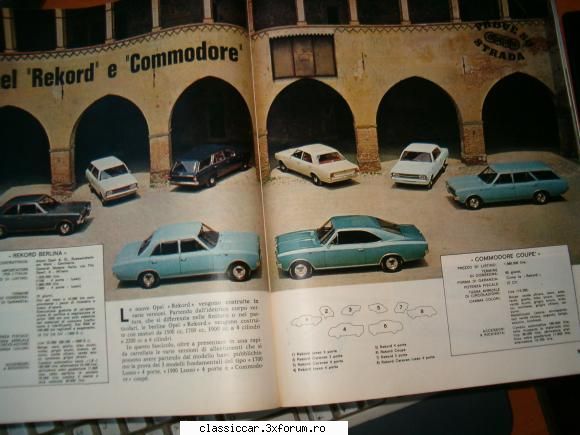 Opel Rekord c 1968 - proiectul pentru sediul clanului Rea :) - Prezentare masini