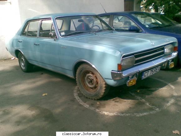 Opel Rekord c 1968 - asa arata cu gumele si gentile provizorii" bestia - Prezentare masini