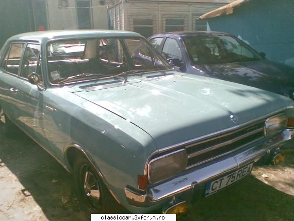 Opel Rekord c 1968 - se intilneste cu suroara : " bestia blondina" - Prezentare masini
