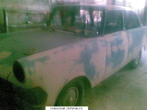 Opel Rekord c 1968 - cit de curind e gata cu pregatitul de vopsit - Prezentare masini