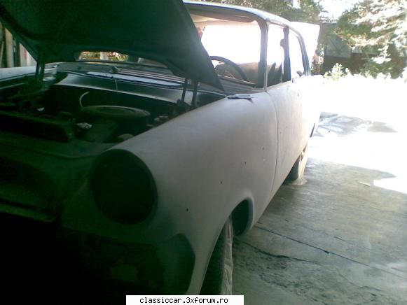 Opel Rekord c 1968 - finisarea chitului - Prezentare masini