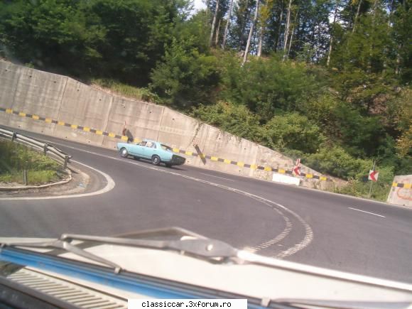Opel Rekord c 1968 - masinile sau comportat bine pe SERPENTINELE DE PE - Prezentare masini