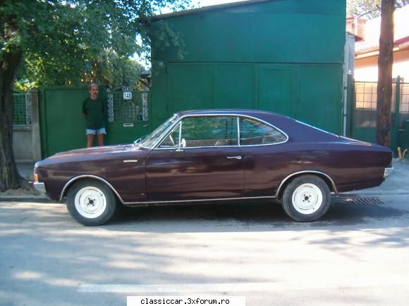 Opel Rekord c 1968 - s-a schimbat puntea fata si arcurile spate. la - Prezentare masini