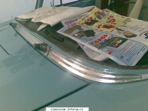 Opel Rekord c 1968 - ornamentul de fata de la stergatoarele de parbriz! - Prezentare masini