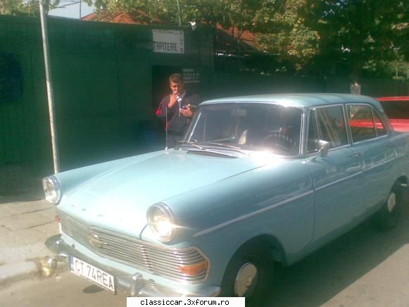Opel Rekord c 1968 - matusica bleu " a poposit putin la tapitarie - Prezentare masini