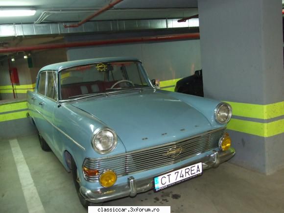 Opel Rekord c 1968 - "matusica bleu "sta cuminte la garaj in - Prezentare masini
