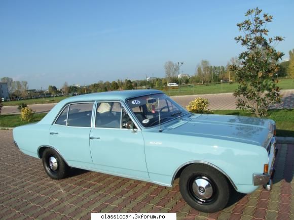 Opel Rekord c 1968 - asa e........pe pavele - Prezentare masini