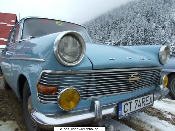 Opel Rekord c 1968 - sa nu uitam de matusica bleu care stationeaza in - Prezentare masini
