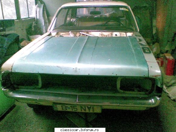 Opel Rekord c 1968 - proectul de la bucurestii aprimit o capota ce se - Prezentare masini