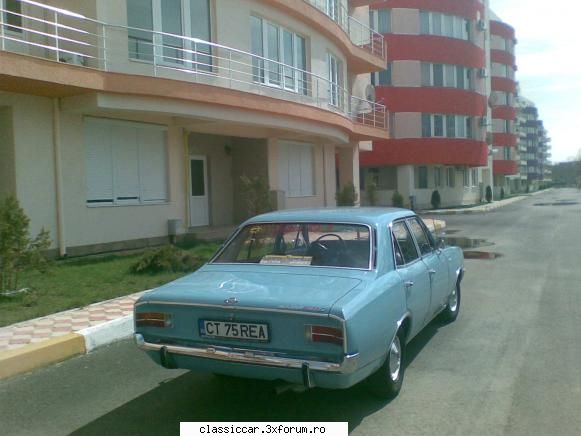 Opel Rekord c 1968 - chiar daca nea stropit putin in ajun de inviere - Prezentare masini