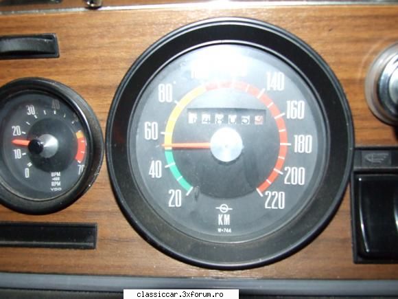 Opel Rekord c 1968 - deja masina a parcurs primii 250 km de la - Prezentare masini