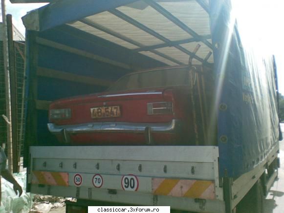 Opel Rekord c 1968 - gata cocotata in camion si pregatita de drum - Prezentare masini