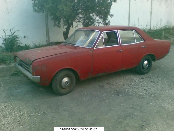 Opel Rekord c 1968 - jos pe asfalt singurica pe rotile ei - Prezentare masini