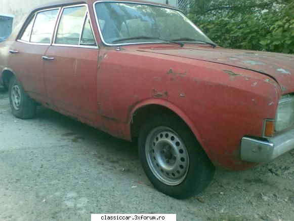 Opel Rekord c 1968 - bestia rosie sa si miscat un metru in fata si in - Prezentare masini