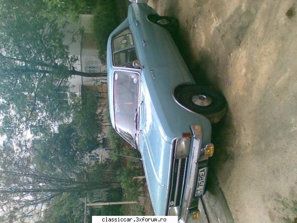 Opel Rekord c 1968 - pregatirea bestie bleu de iarna. cu rotile - Prezentare masini