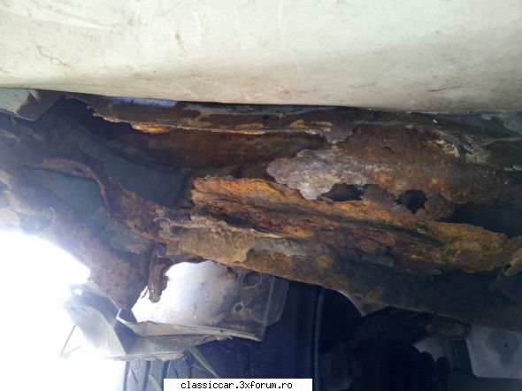 Opel Vectra A - Realizand cat de grava este starea caroseriei, am - Rust In Peace