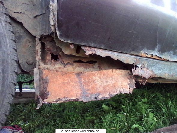 Opel Vectra A - O buna perioada am cautat o caroserie solida cu - Rust In Peace
