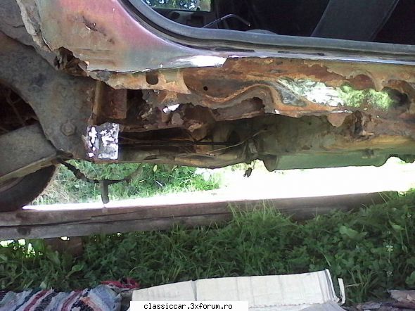 Opel Vectra A - Pe asta trebuia sa pun eu prag, cu 0 experienta - Rust In Peace