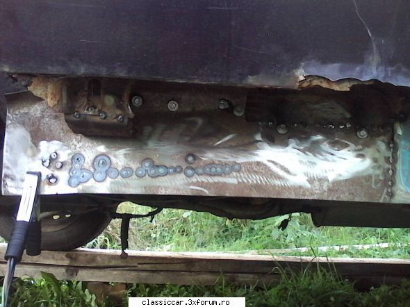 Opel Vectra A - Atat s-a putut, dupa care am mai sudat niste - Rust In Peace