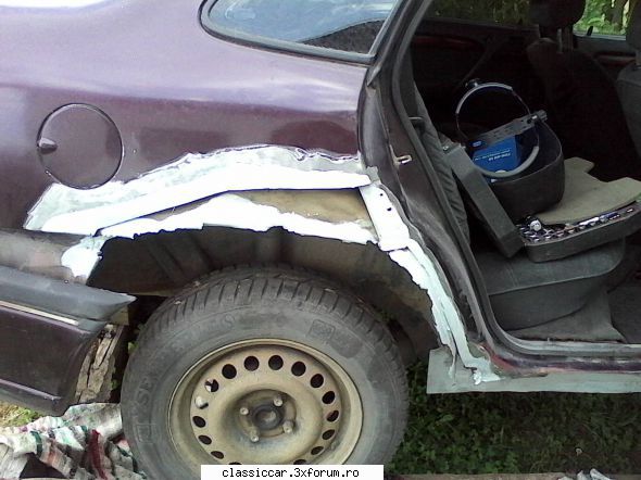 Opel Vectra A - Am sudat cu tablele suprapuse, fiind atunci - Rust In Peace