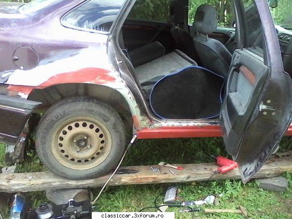 Opel Vectra A - Sudura in puncte din loc in loc, nu m-am deranjat - Rust In Peace