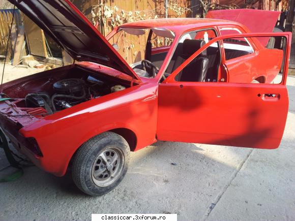 Opel kadett c 77' - Multumesc,pentru vopsire am apelat la un - Prezentare masini