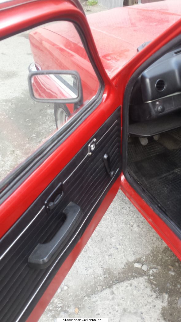 Opel kadett c 77' - Oglinda reglabila,merge destul de bine - Prezentare masini