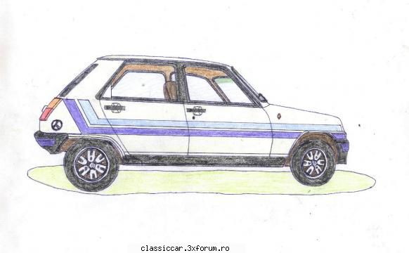Operatiunea Cinquelle 1 - Renault 5 TL - 1984 - Misu de Cluj - Reconditionari si Restaurari