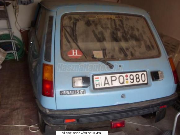 Operatiunea Cinquelle 1 - Renault 5 TL - 1984 - Dar totusi, cred ca raman la - Reconditionari si Restaurari