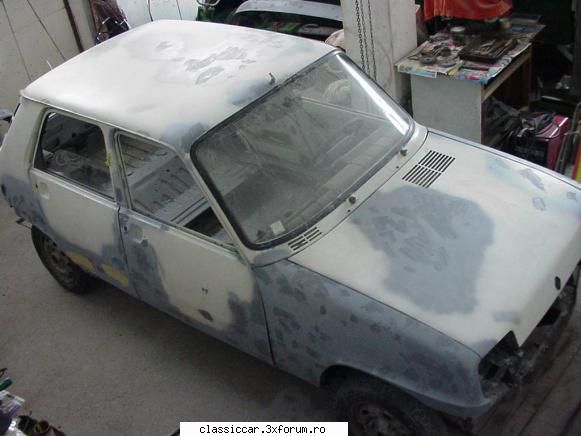 Operatiunea Cinquelle 1 - Renault 5 TL - 1984 - Am mai corectat micile - Reconditionari si Restaurari