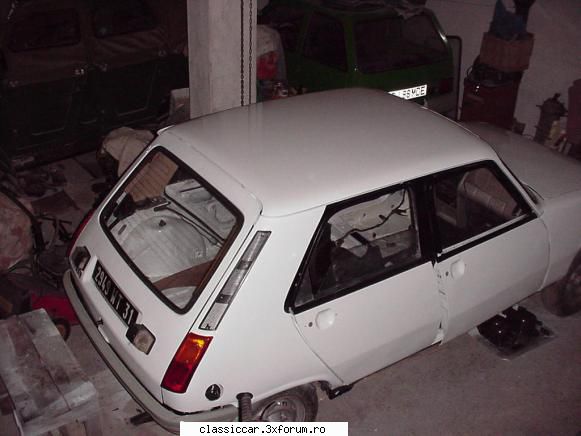 Operatiunea Cinquelle 1 - Renault 5 TL - 1984 - Multumesc! Incerc s-o fac cat - Reconditionari si Restaurari